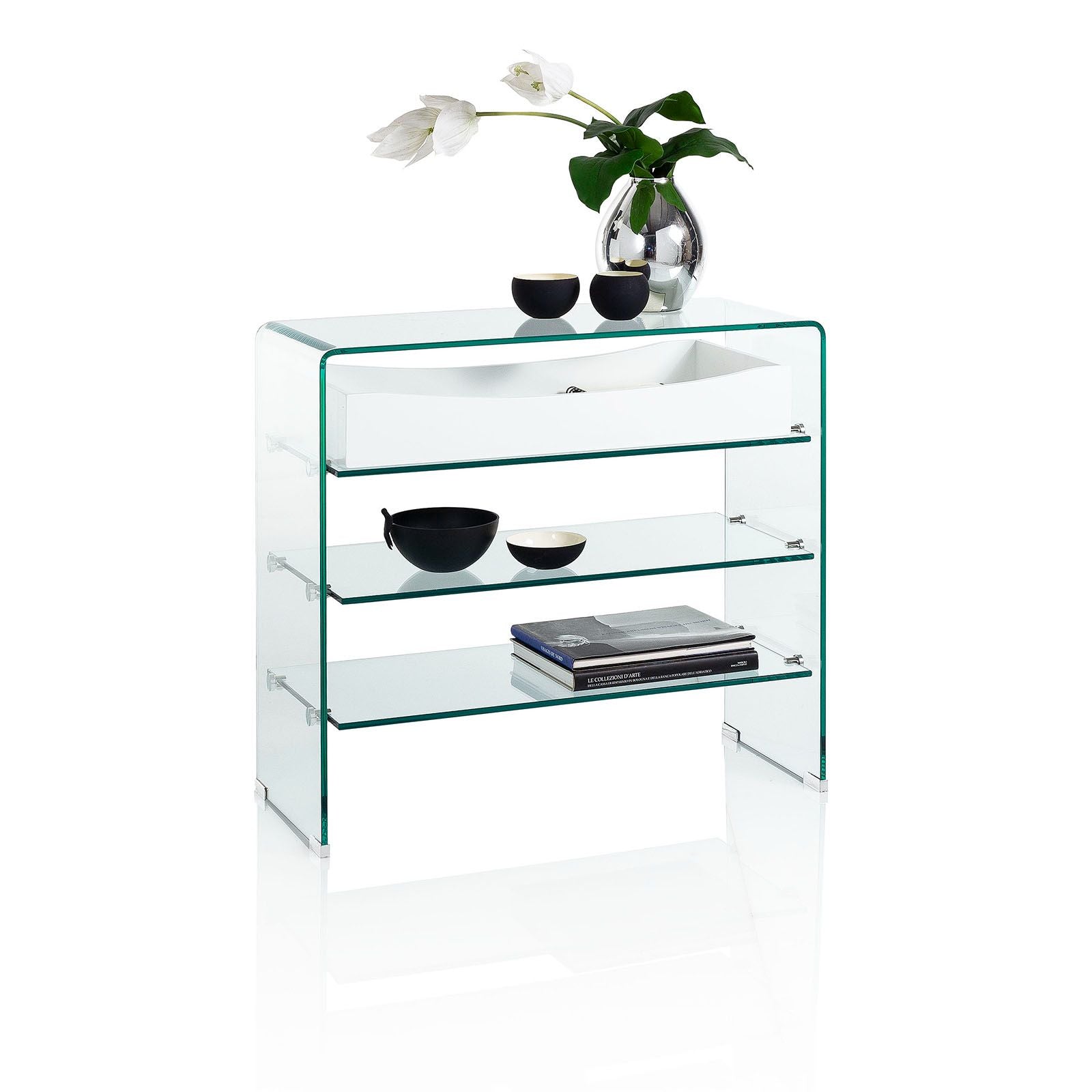 Console w/drawer YANGON white