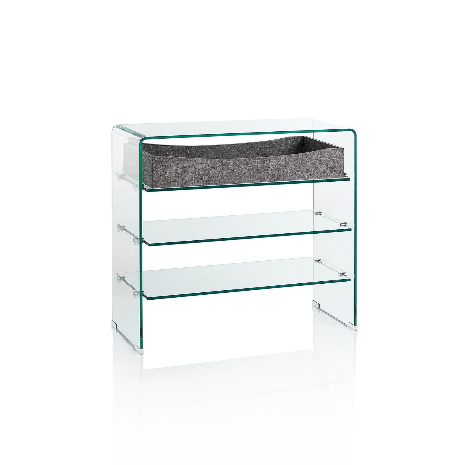 Console w/drawer YANGON concrete