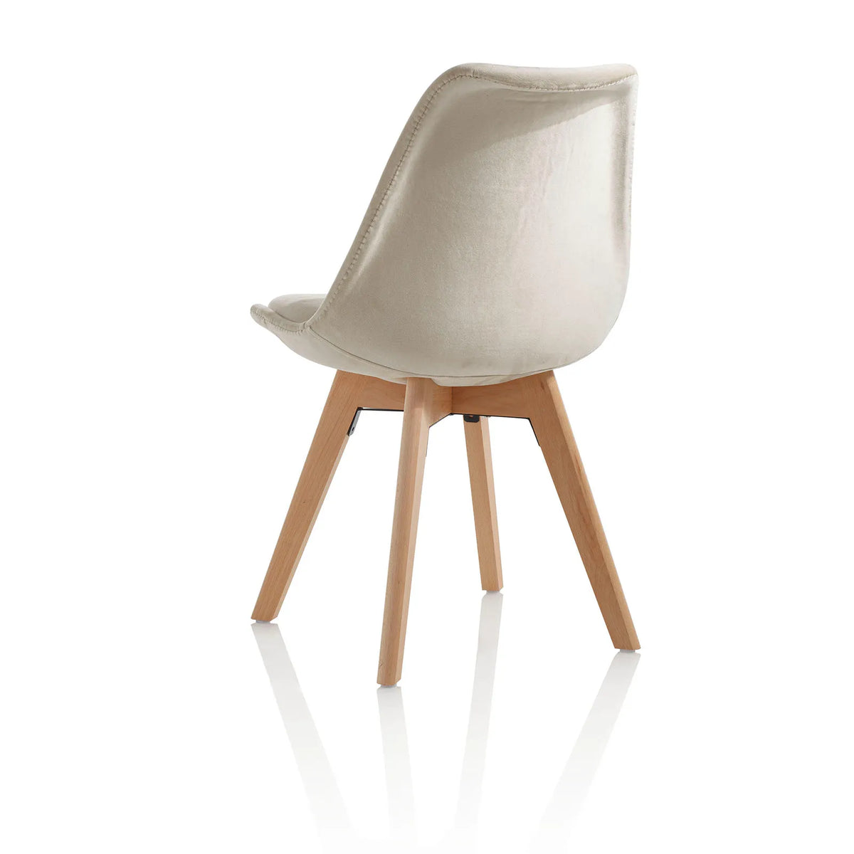 Set of 4 ecru OSBY chairs