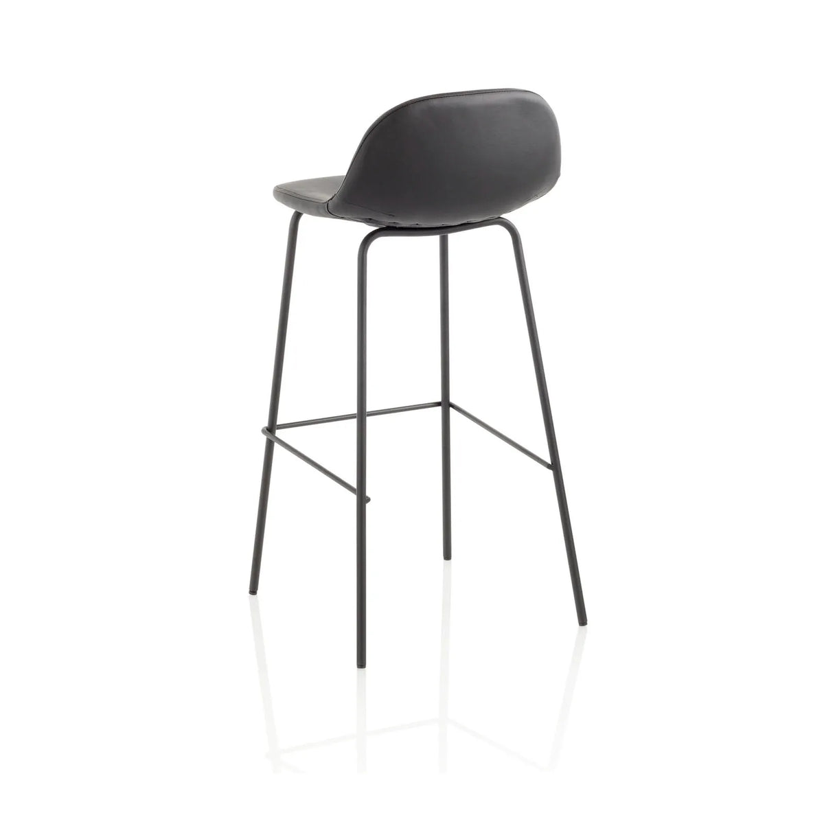 Set of 2 EVRY black 2 stools