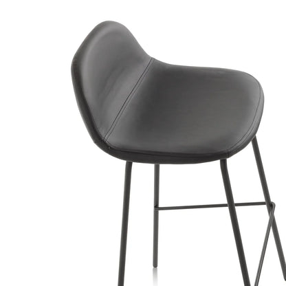 Set of 2 EVRY black 2 stools