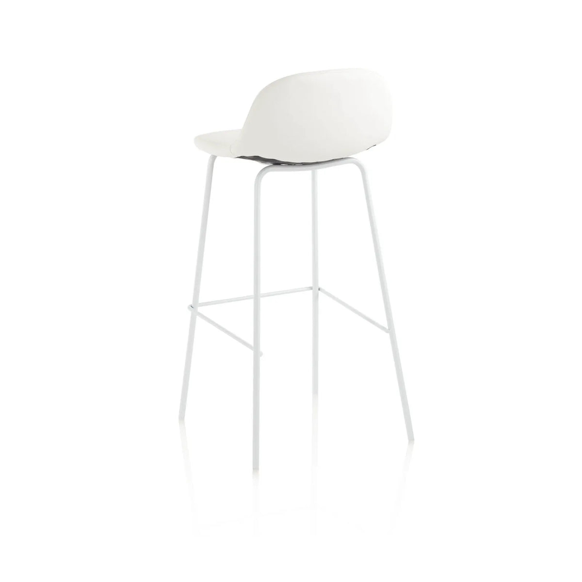 Set of 2 EVRY white stools