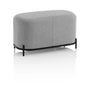 VANITY light gray bench