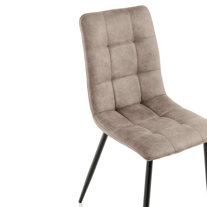 Set of 4 OLA tobacco chairs