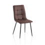 Set of 4 brown OLA chairs