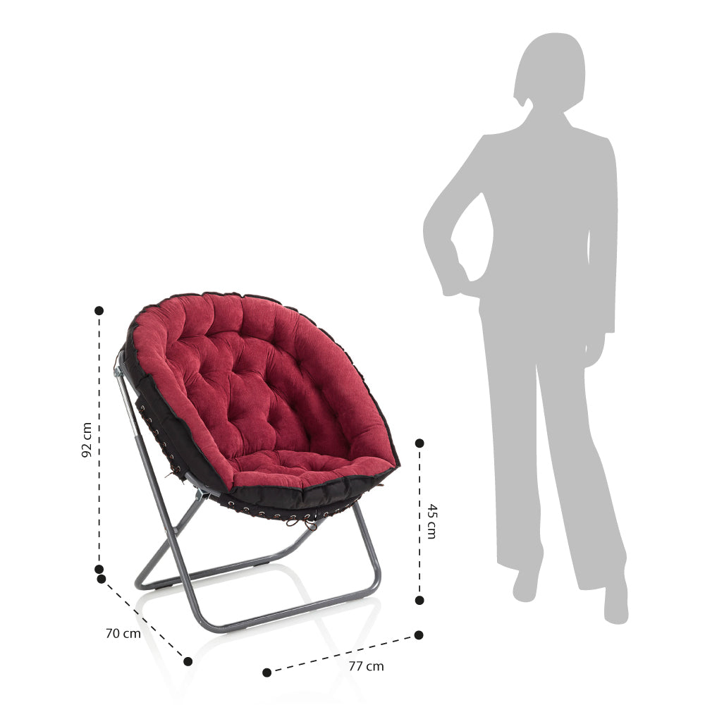 Poltrona FLUFFY | Rosso