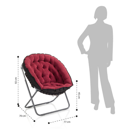Poltrona FLUFFY | Rosso
