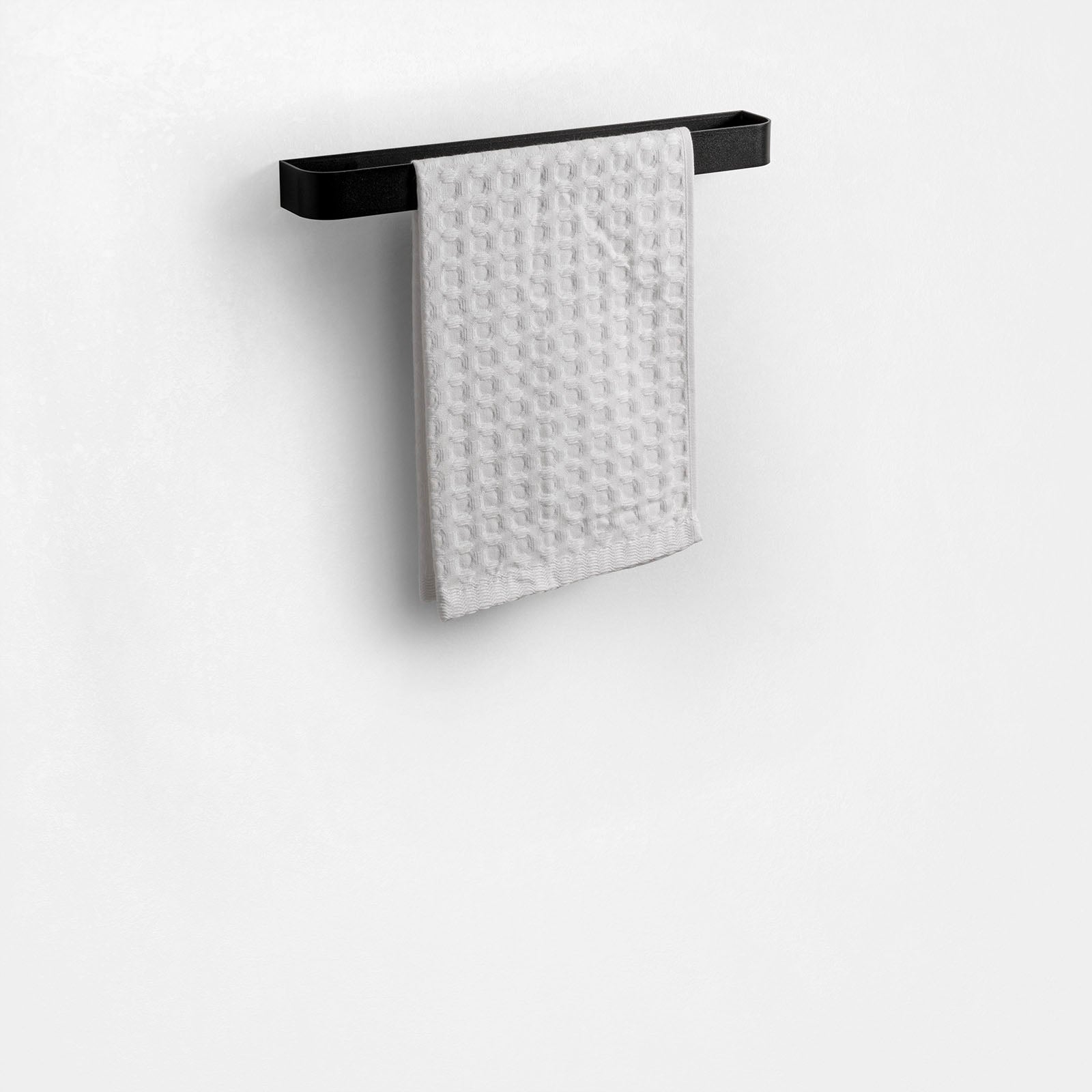 JIRO schwarzer Wandhandtuchhalter