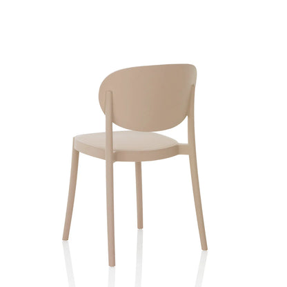 Set of 4 ICE beige indoor/outdoor chairs