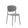 Set of 4 gray ICE indoor/outdoor chairs