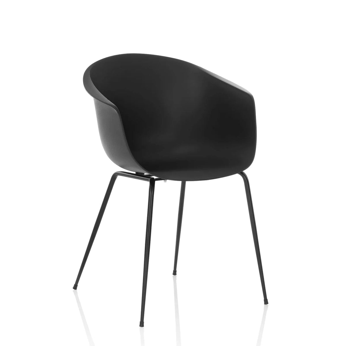 Set of 2 black POINT chairs