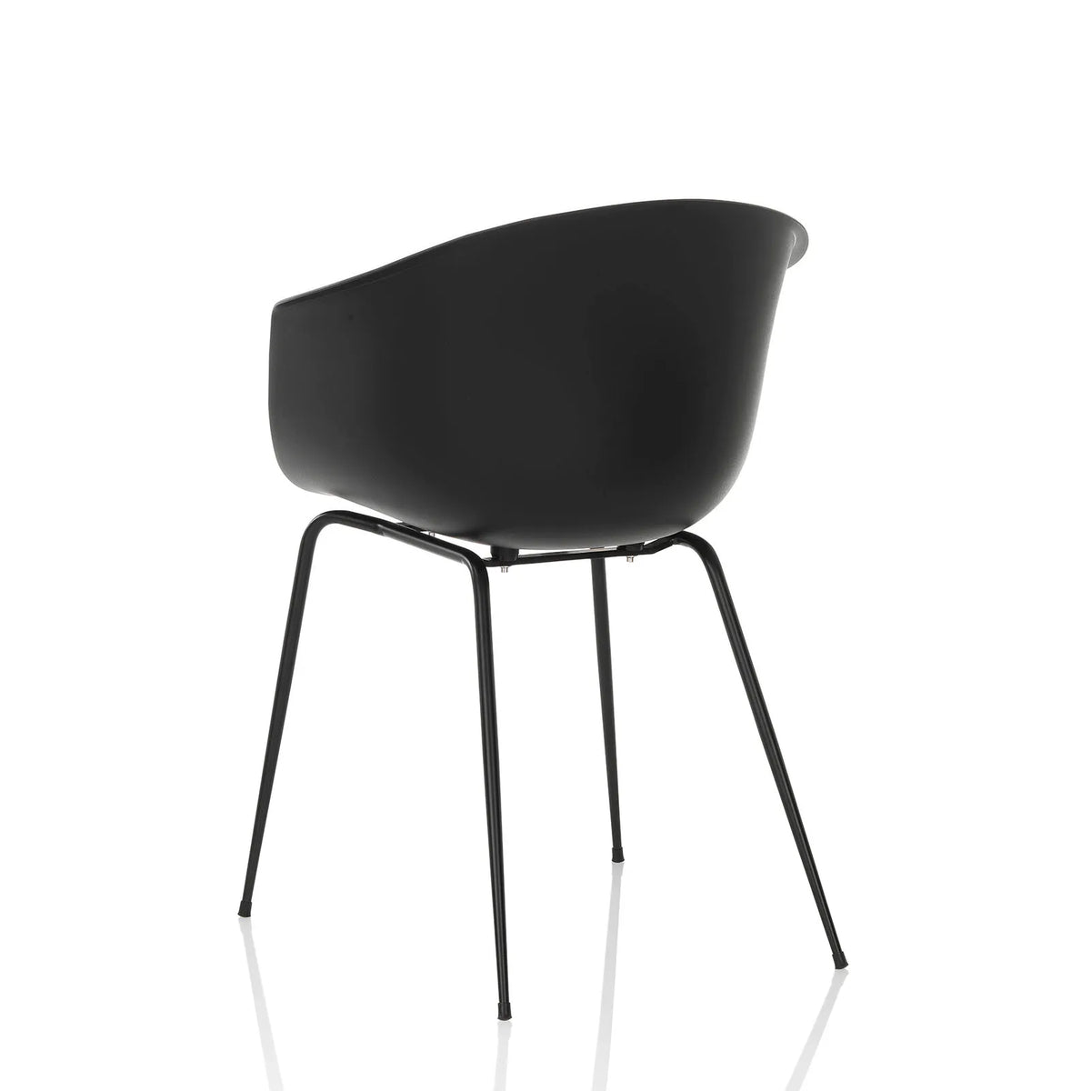 Set of 2 black POINT chairs