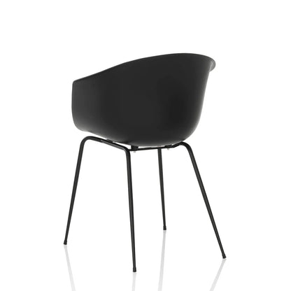 Set of 2 black POINT chairs