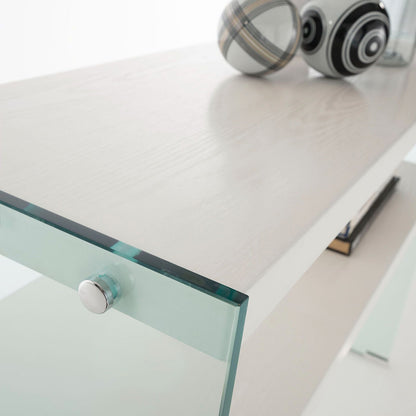 Console w/white SAL shelf