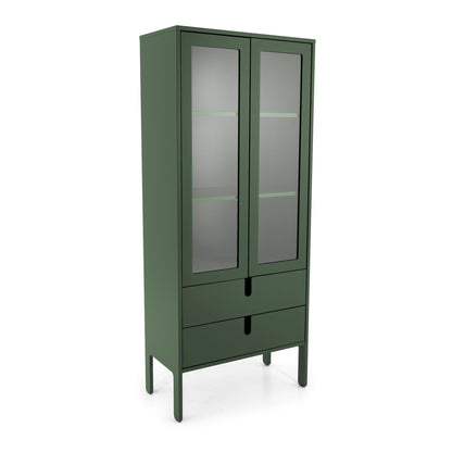 Credenza/Vetrina CROSS | Verde
