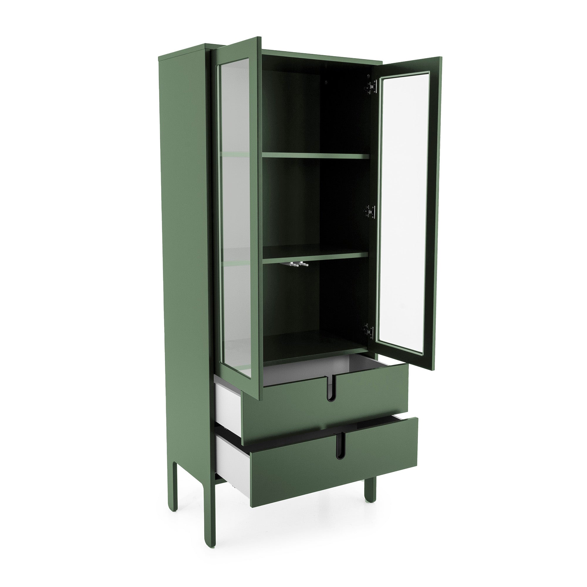 Credenza/Vetrina CROSS | Verde