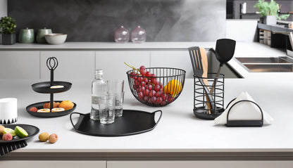 RYO black splashback
