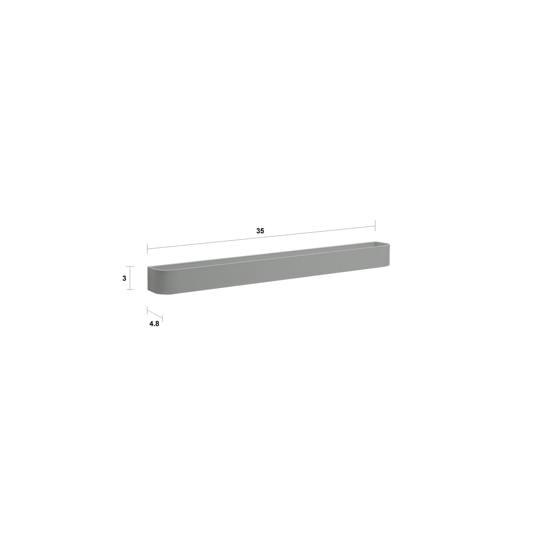 JIRO green wall towel holder