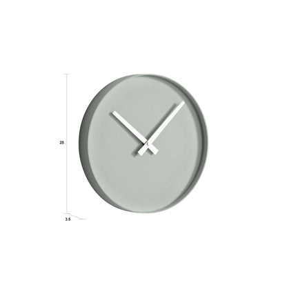 Wall clock TAIMU green