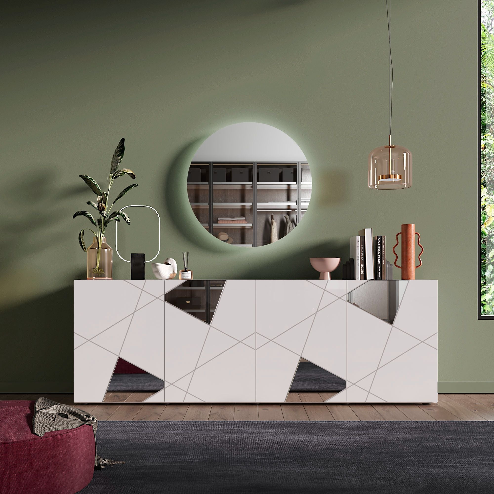 GRIMILDE white buffet
