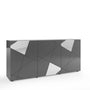 GRIMILDE gray buffet