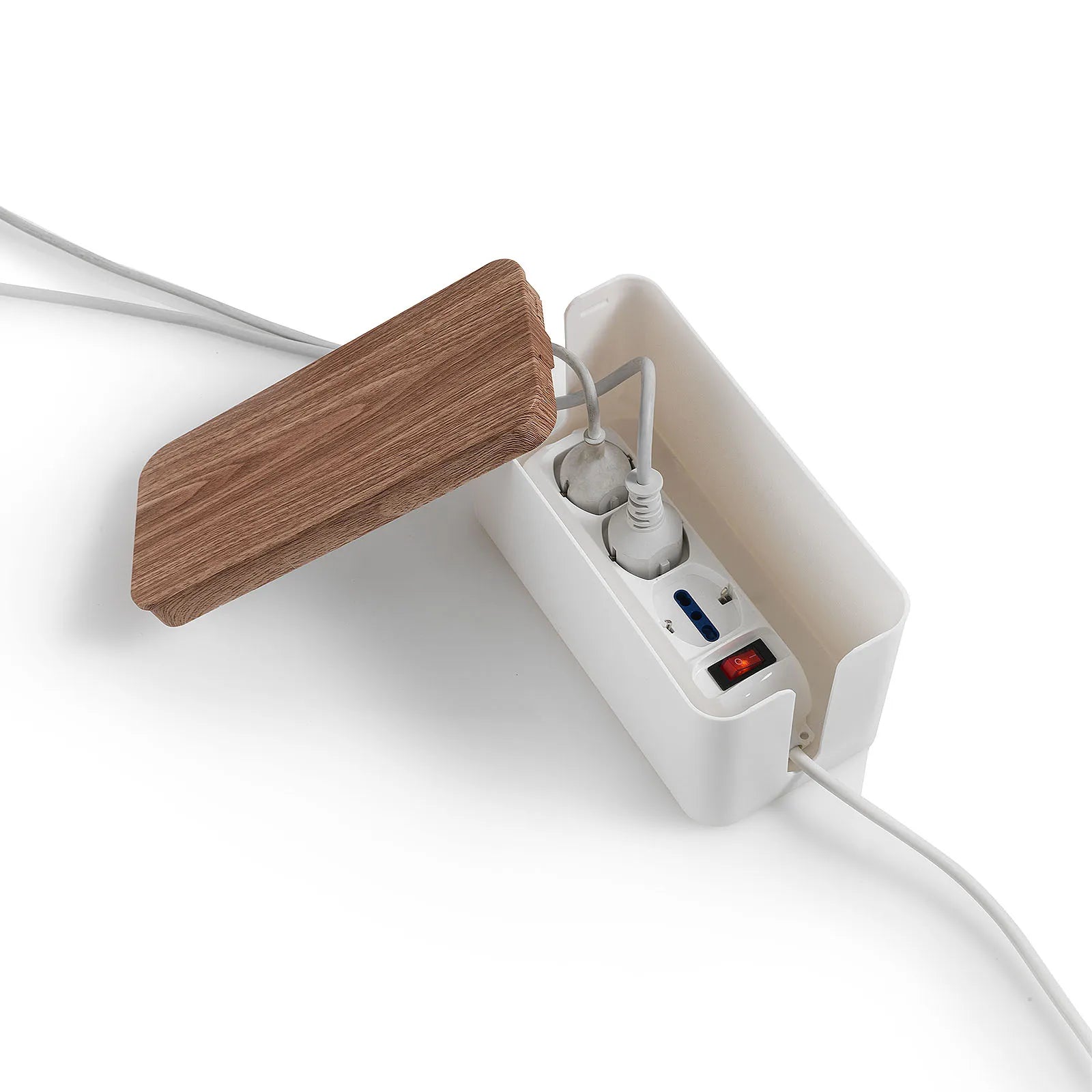 KOPS cable organizer white