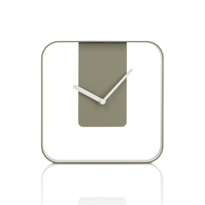 CHONE grüne Tisch-/Wanduhr