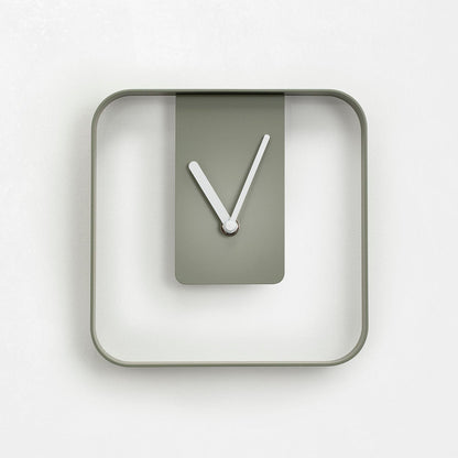 CHONE grüne Tisch-/Wanduhr