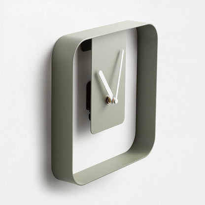 CHONE grüne Tisch-/Wanduhr