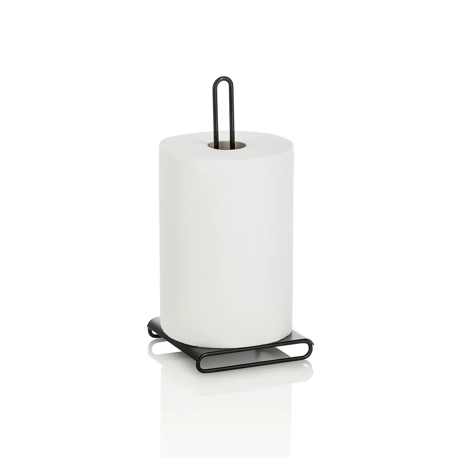 Porta rotolo da cucina URBAN | Nero