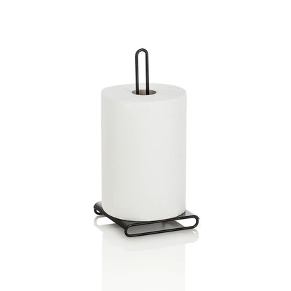 Porta rotolo da cucina URBAN | Nero