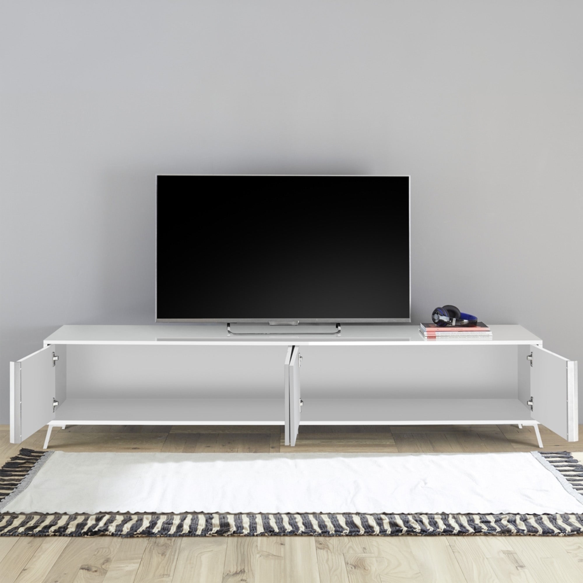 Porta TV HOA | Bianco