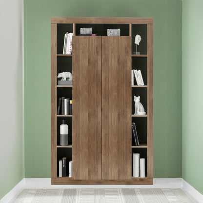 TIAKI sideboard/bookcase 2 doors honey oak