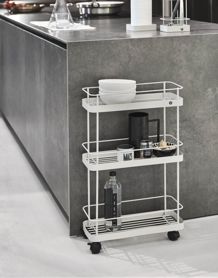 White KAN trolley