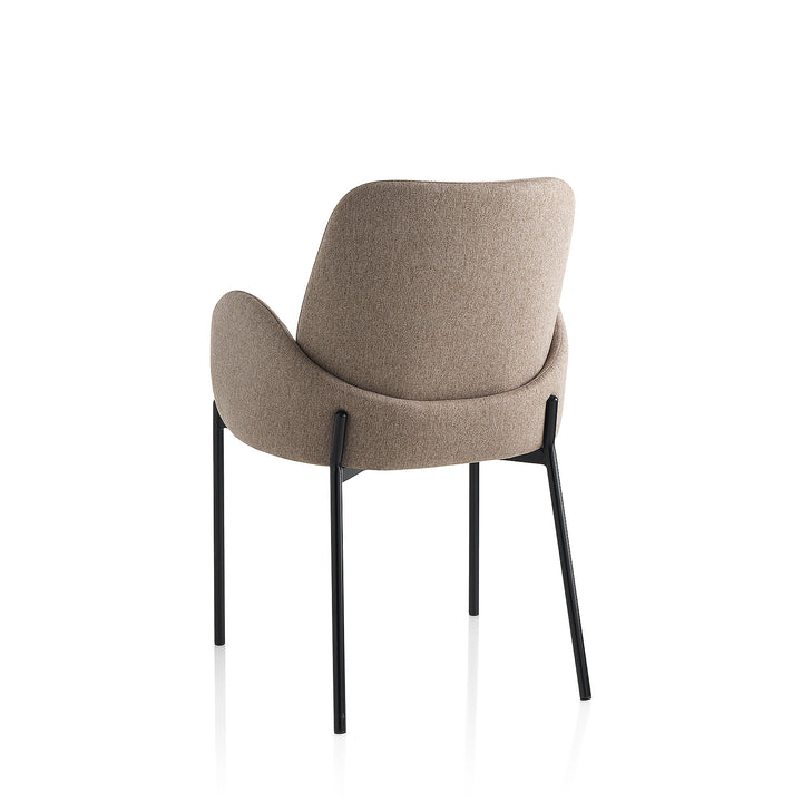 Set 2 Sedie KIS marrone chiaro