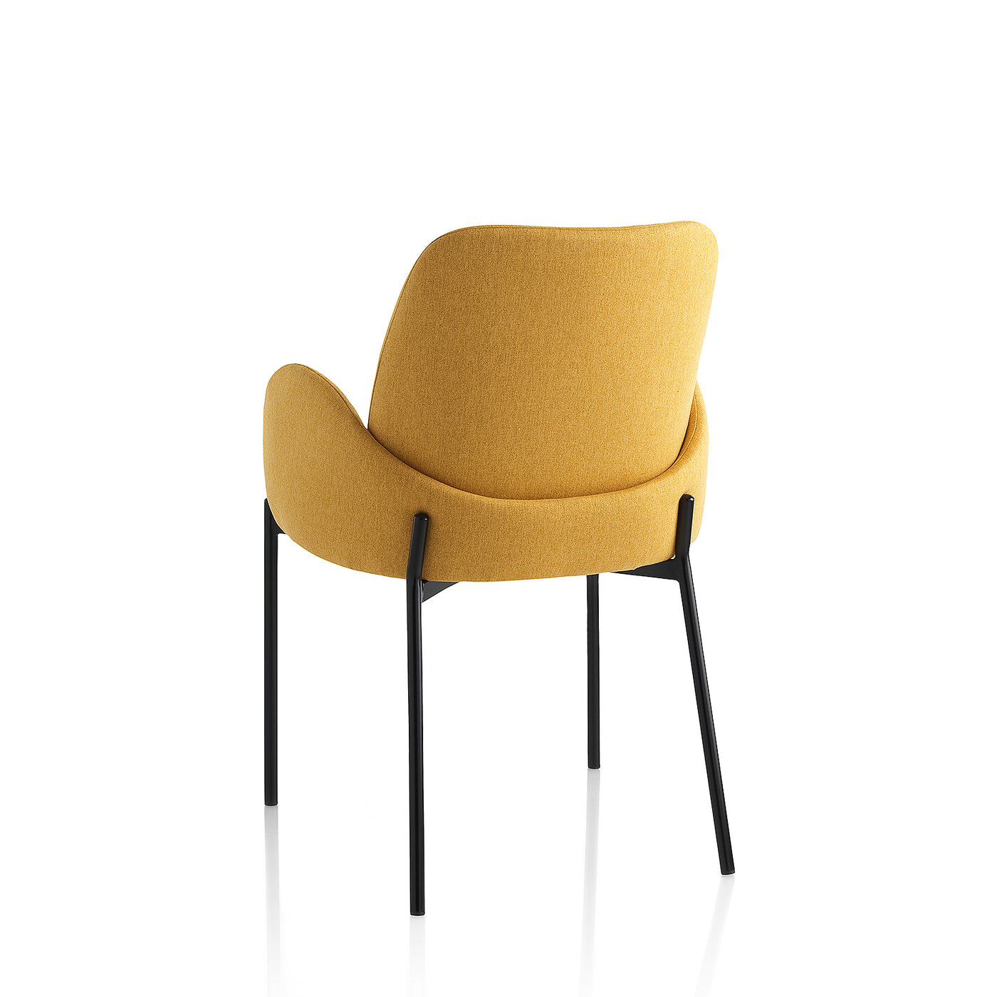 Set of 2 KIS mustard chairs
