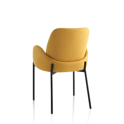 Set of 2 KIS mustard chairs