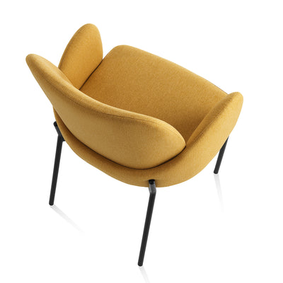 Set of 2 KIS mustard chairs