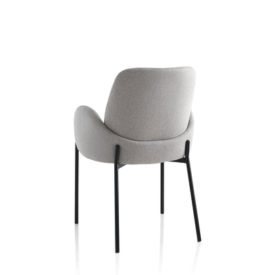 Set of 2 light gray KIS chairs