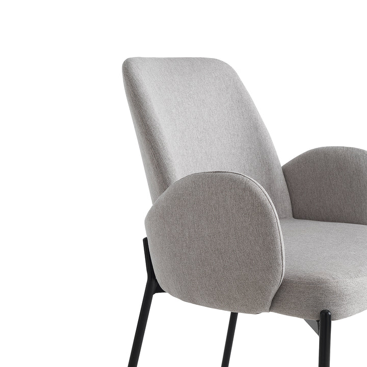 Set 2 Sedie KIS grigio chiaro