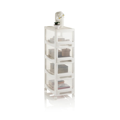 DEY chest of drawers with wheels