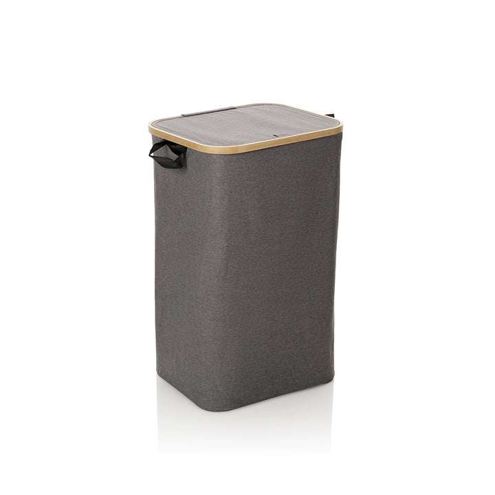 Cesto porta biancheria KRIB grigio
