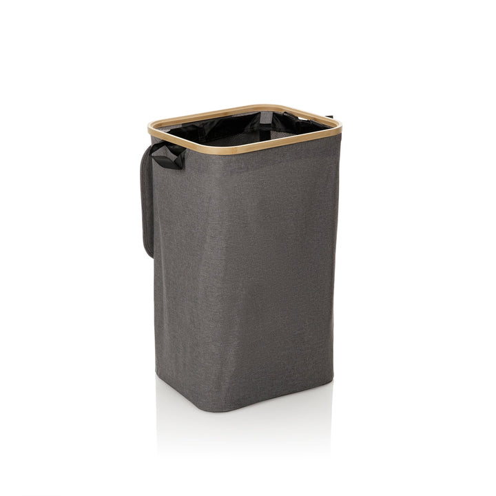 Cesto porta biancheria KRIB grigio