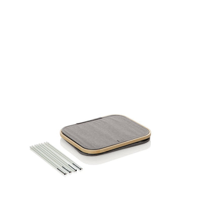 KRIB grey laundry basket