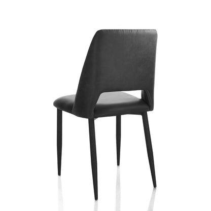 4er Set PETRA Stühle schwarz