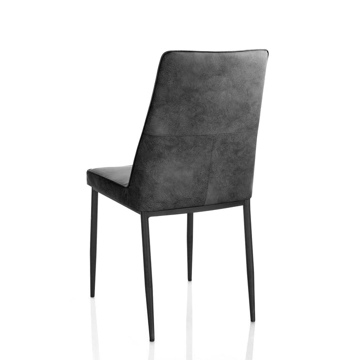 Set 4 Sedie DAEL nero