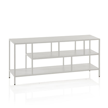 NOJA white TV stand