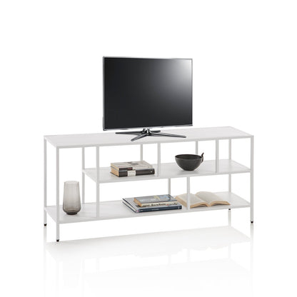 NOJA white TV stand