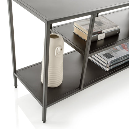 NOJA black TV stand