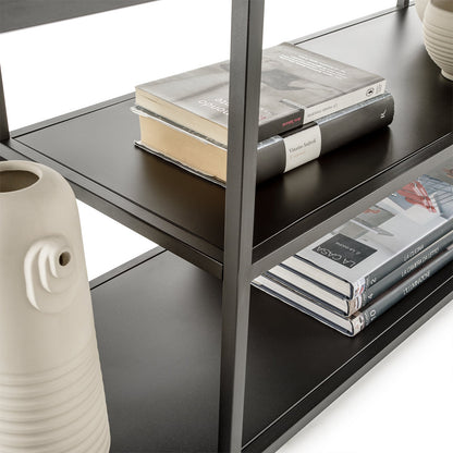 NOJA black TV stand